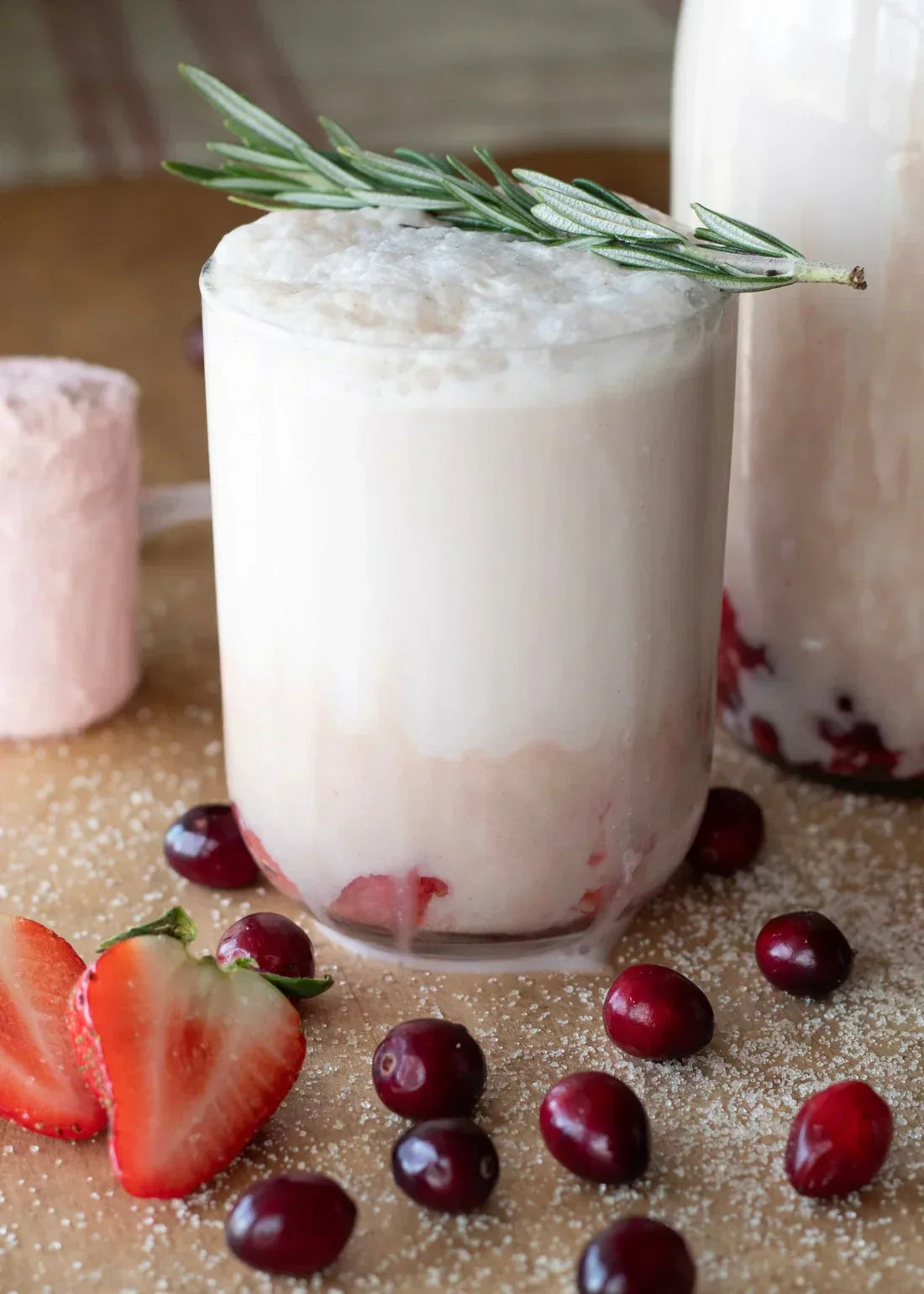 Strawberry Crème Protein Soda